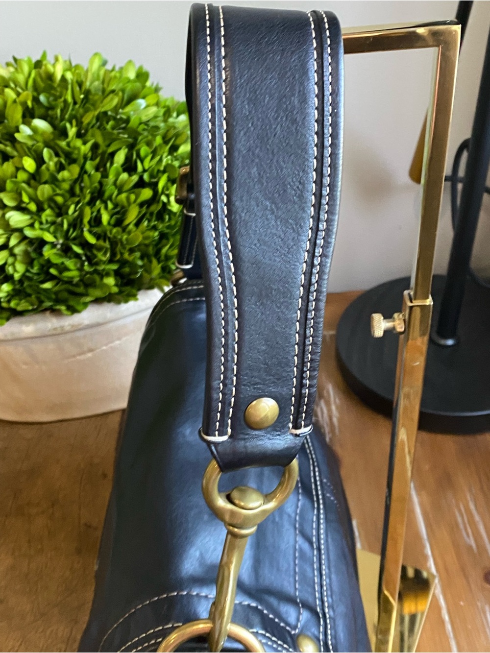 Coach Legacy Ali Y2K Shoulder Bag in Black - Picture 9 of 16